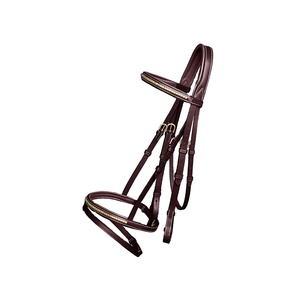 Felicitas Snaffle บังเหียนอังกฤษพร้อมคริสตัลอีควอไลซินอายวิภาคที่สวยงาม - Product Image 1
