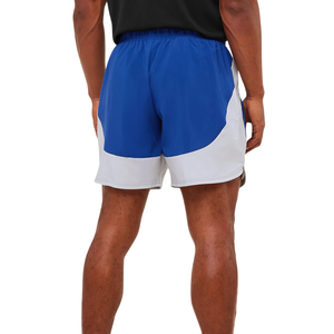 กางเกงกีฬาผู้ชายทรงสลิมฟิต 7 นิ้ว รุ่น Mens Sport 25 Block น้ำหนักเบา เหมาะสำหรับออกกำลังกาย ฟิตเนส สีฟ้าอ่อน สีเทาอ่อน - Product Image 2