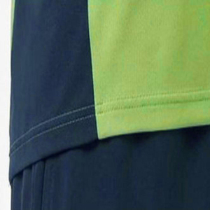 เสื้อยืดคอกลมแขนสั้นผู้ชายสีเขียว โพลีเอสเตอร์ แห้งเร็ว พิมพ์ลายแบบซับลิเมชั่น ระบายอากาศได้ดี สไตล์ฮิปฮอป ทรงปกติ สกรีนโลโก้ได้ตามต้องการ - Product Image 4