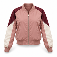 Veste bomber décontractée pour femmes, respirante et élégante, avec logo personnalisé en grande quantité, sur mesure, de haute qualité, grande taille, OEM