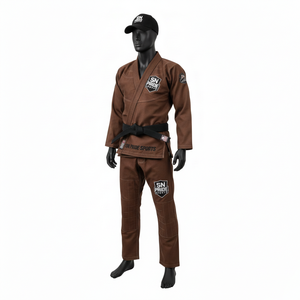 Combinaison de Jiu-Jitsu en coton 100% de haute qualité, Kimono de Jiu-Jitsu, uniforme personnalisé, couleur personnalisée, combinaison de Jiu-Jitsu pour hommes - Product Image 4