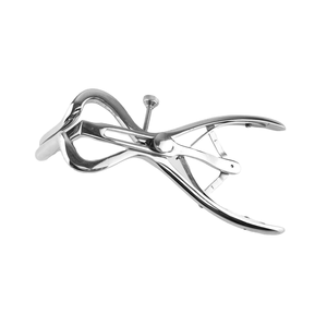 S AMPEX Dilatateur manuel en acier inoxydable, écarteur vaginal, écarteur anal à 3 branches, spéculum rectal, ensemble d'instruments hospitaliers CE - Product Image 6
