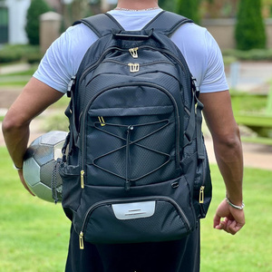 Sacs à dos de football avec logo personnalisé, sacs de sport athlétiques, sacs d'entraînement pour équipes de football, fabricant OEM du Pakistan, exportation mondiale - Product Image 6