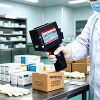Imprimante à jet d'encre portable, technologie TIJ, codeur de date portable, 600 dpi, pour l'impression de logos et de codes QR sur métal et verre