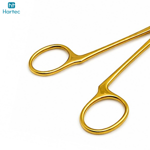Pince à percer Pennington plaquée or de qualité supérieure, en acier inoxydable, outils chirurgicaux professionnels pour le piercing corporel - Product Image 5