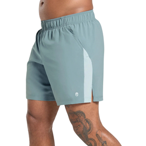 Shorts de sport pour homme 7 pouces coupe ajustée légers pour l'entraînement, la course et le fitness – Bleu Rest, Bleu Cool - Product Image 2