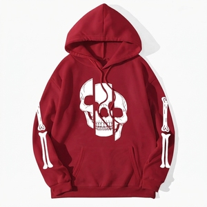Custom Graphic Print Eco-Friendly Breathable Anti-Wrinkle Anti-Pilling 260g Oversized Streetwear <b>Polyester</b> <b>Hoodie</b> Sweatshirt Men - Product Image 2