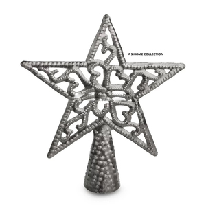 Wholesale Price Aluminum Metal Star Shaped Christmas <b>Tree</b> Top Occasion Home Indoor Outdoor Decorative Parties and Festival - Product Image 1