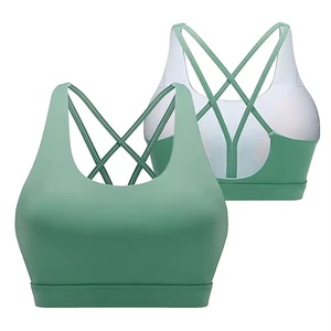 Soutien-gorge de sport pour femme avec logo personnalisé, maintien élevé, pour entraînement fitness, fabricant et fournisseur d'activewear OEM sous marque privée - Product Image 1
