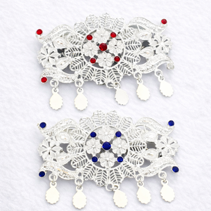 MOLL JEWELLERS Bijoux Vintage Plaqué Or en Alliage Faits Main Écologiques Étanche Élégants Tendance Pailletés Mini Animaux Pompons Fleurs - Product Image 5