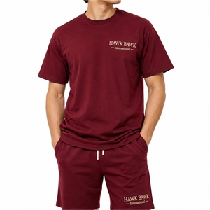 Conjunto de Camiseta y Pantalones Cortos Personalizados para Hombre, Ropa Casual Transpirable de Primera Calidad, Diseño Inspirado para Uso Diario en Verano - Product Image 1