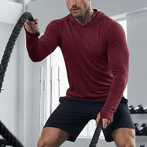 Sweat à capuche de pêche pour homme personnalisé, UPF 50+, respirant, séchage rapide, imperméable, manches longues, service OEM et ODM, sweats à capuche UPF 50+ - Product Image 4