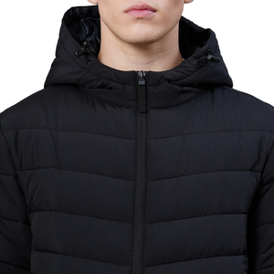 Chaqueta Acolchada Unisex con Diseño de Parches y Logotipo Frontal - Corte Holgado y Cálido para Uso en Pistas y Calles, con Bolsillos con Cremallera - Product Image 4