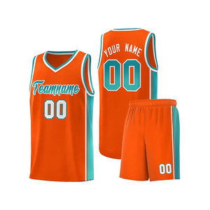 Maillots de basket-ball personnalisés de qualité supérieure 100% polyester, impression numérique |   Uniformes d'hiver à manches courtes pour unisexe |   Fabricant OEM ODM - Product Image 2