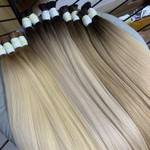 Extensiones de Cabello Humano Virgen Vietnamita Rusa, Cabello Premium a Granel, Calidad Super Double Drawn, 100g, Puntas Completas, Todos los Colores - Product Image 2