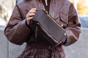 Premium Genuine Leather Toiletry Bag Mens Dopp <b>Kit</b> Travel Wash Bag <b>Shaving</b> <b>Kit</b> Pouch Large Capacity Bulk B2B TYG-0234 - Product Image 3