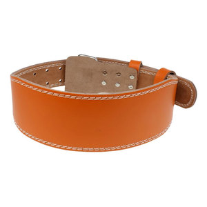 Genuine Cowhide Heavy Duty Weightlifting Belt Professional =for Gym Fitness Squats Lever Buckle Deadlift Training Back - Product Image 1