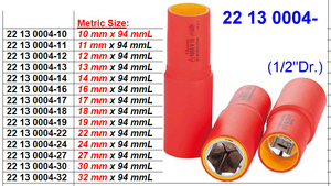 1/2" 1000V Insulated <b>Socket</b> with GS-VDE Certificate - Product Image 3