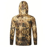 Sudaderas de Pesca para Hombre, Material Resistente para Exteriores, Ajuste Cómodo, Ropa de Pesca, Camping y Senderismo