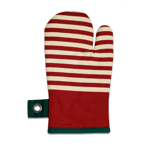 100% OEM Cotton Personalized Oven MItts With Eylet Highest Selling Printed Design Oven Mitten Manufacturer in India. - Product Image 3