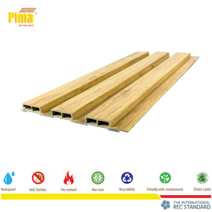 Revêtements muraux acoustiques en PVC nervuré, résistants à l'eau et à l'humidité, pour l'amélioration des espaces commerciaux et de vente au détail au design moderne - Product Image 5