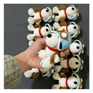 Llaveros de animales de punto a la moda, diseño de animales de ganchillo para uso diario, estilo de animales de ganchillo - Product Image 3