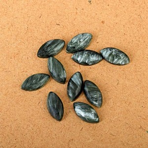 Top 100% Naturel Quartz Paire de Cabochons en Pierre Semi-Précieuse pour la Fabrication de Bijoux, Collection de Pierres à Taille Personnalisable - Product Image 4