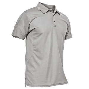 Polo pour homme de haute qualité, respirant, en coton, coupe ajustée, logo personnalisé, mode décontractée, manches courtes, vêtements d'été, vente en gros - Product Image 2