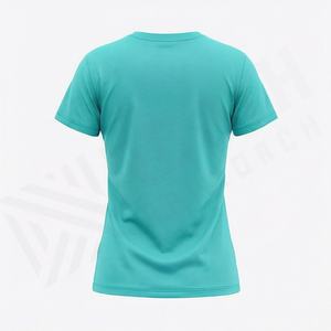 T-shirts décontractés pour femmes, respirants et légers, vêtements d'extérieur tendance, dernier design, séchage rapide, couleur personnalisée, hauts de sport - Product Image 2