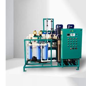 Planta de Ósmosis Inversa Industrial para Agua de Mar de 1000–100000 LPH, Sistema de Desalinización Marina/Sistema SWRO para Alta Concentración de Sólidos Totales (TDS) de 35000–45000 PPM - Product Image 1