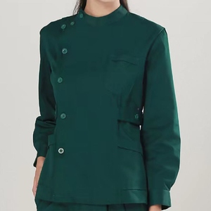 Conjuntos de Uniformes Médicos de Venta Caliente, Antiarrugas, Lavables, de Tela Tejida, Conjuntos de Uniformes de Enfermera Tipo Jogger para Mujer, Uniformes de Hospital - Product Image 6