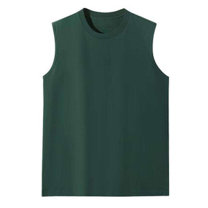 Herren Casual Atmungsaktives Übergrößen-Gym-Stringer-Tanktop Schwarz Athletisches Workout Ärmelloses Muskel-Fitness OEM Baumwolle/Spandex - Product Image 3