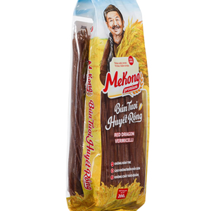 วุ้นเส้นข้าวพันธุ์ดราก้อนฟรุตพรีเมียม 200 กรัม เส้นข้าวแดงธรรมชาติเพื่อสุขภาพ ปราศจากกลูเตน ผลิตในเวียดนาม (OEM) - Product Image 1