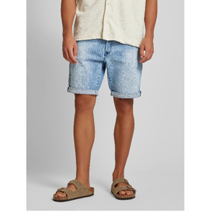 Shorts Cargo de Mezclilla con Patrón Sólido de Calidad Premium, Estilo Casual de Verano, 6 Bolsillos, Servicio OEM - Product Image 1