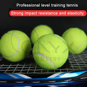 Juego de 6 Pelotas de Tenis Duraderas, Ligeras, de Alta Elasticidad, con Bolsa de Malla Portátil, para Entrenamiento Profesional y Competición - Product Image 4