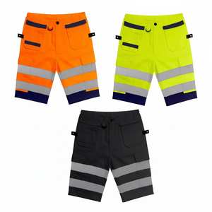Pantalones Cortos de Seguridad Ligeros de Algodón para Hombre, Transpirables, de Corte Holgado, Pantalones Cortos de Trabajo Más Vendidos para Constructores, Trabajadores y Trabajo al Aire Libre - Product Image 5