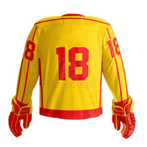 Uniforme de hockey sur glace pour hommes de haute qualité, séchage rapide, léger, couleur unie, uniforme de hockey sur glace raisonnable - Product Image 5