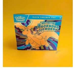 โปเกมอน TCG เมกะอีโวลูชั่น แอสเซนเด็ดฮีโรส กล่องเทรนเนอร์สัตว์เลี้ยง-ของขวัญวันเกิดกระดาษลายโมเดิร์น |   9 แพ็คบูสเตอร์ โปรโมชั่นเซโครมของ N - Product Image 1