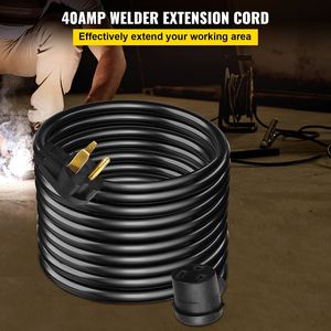 40Amp 50ft 250V สายต่อเชื่อม8เกจ3ง่าม miglincolnplasmilertig NEMA 6-50ปลั๊กเชื่อมสายไฟสำหรับลินคอล์น - Product Image 2