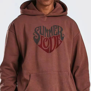 ราคาโรงงาน ขายส่ง เสื้อฮู้ดดี้และกางเกงสตรีทแวร์ผู้ชาย ระบายอากาศได้ดี ผลิตตามสั่ง ผ้าฝ้าย 100% ชุดวอร์ม - Product Image 5
