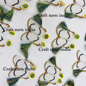 2025 Latest Trendy Classic Tassel Pattern Handmade Beaded <b>Stud</b> <b>Earrings</b> <b>for</b> Girls <b>for</b> Anniversaries and Parties - Product Image 2