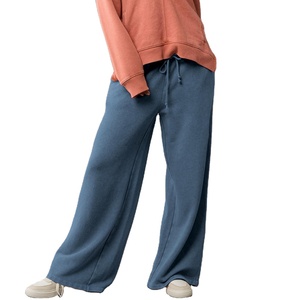 2026 New Design Ladies <b>summer</b> Outdoor Sports Jogger Elastic-Waisted Color Wide-Leg <b>Pants</b> Women Casual Wide Leg Loose <b>Pants</b> - Product Image 3