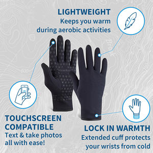 ถุงมือวิ่งน้ำหนักเบา แห้งเร็ว สำหรับทุกเพศ คุณภาพสูง ทนทาน ยอดนิยม ระบายเหงื่อได้ดี กันลื่น เหมาะสำหรับขี่จักรยาน - Product Image 2