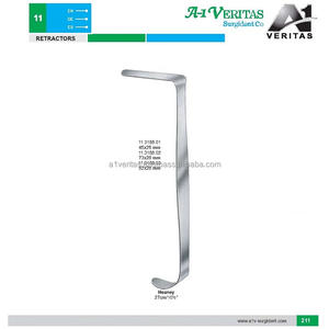 A-1 VERITAS Stainless Steel Heaney Hysterectomy Retractor 27 cm Reusable Surgical Instruments Dull-Matte Finish | CE Certified - Product Image 6