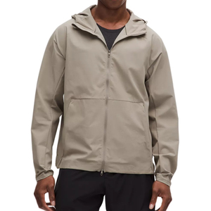 Wholesale Customized Winter Casual Outdoor <b>Track</b> <b>Jacket</b> <b>Men</b> 100% Cotton Fleece Fabric Windproof Hooded Breathable Quick Dry - Product Image 1