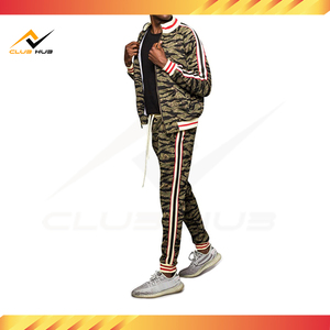 High Quality Winter Solid Men's <b>Hoodies</b> Sweatshirt Sets Breathable <b>Lightweight</b> Polyester/Cotton Fleece Jogger Tracksuit Made - Product Image 6