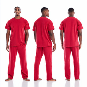 High Quality Summer T Shirt <b>Tracksuit</b> Men Short Sleeve Tee Shirts Jogging Trouser Two Piece Street Fashion T Shirts <b>Tracksuits</b> - Product Image 5