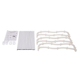 Scarpiera Bianca da Parete a 12 Livelli, Soluzione di Organizzazione Elegante per la Casa - Product Image 1