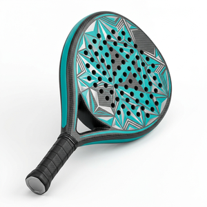 <b>Top</b> Selling High Performance Padel Racket 12K Carbon Diamond Shaped With Custom Premium Design Polyester <b>Net</b> - Product Image 3