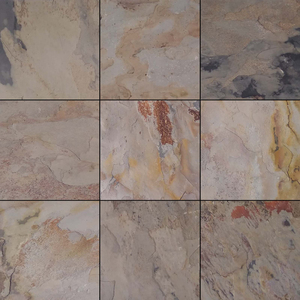 Tuiles en pierre d'ardoise naturelle SP pour revêtements muraux, revêtements de sol, pavage extérieur et projets d'aménagement paysager - Product Image 2